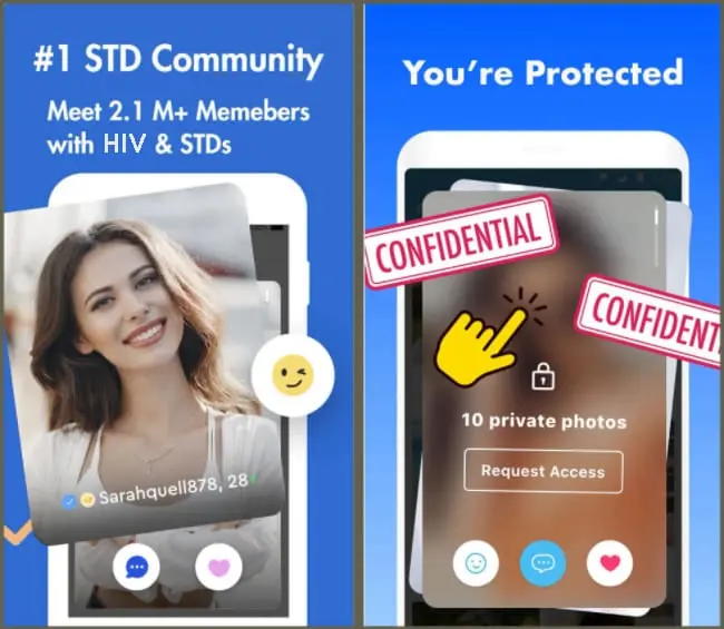 positive singles HIV date app